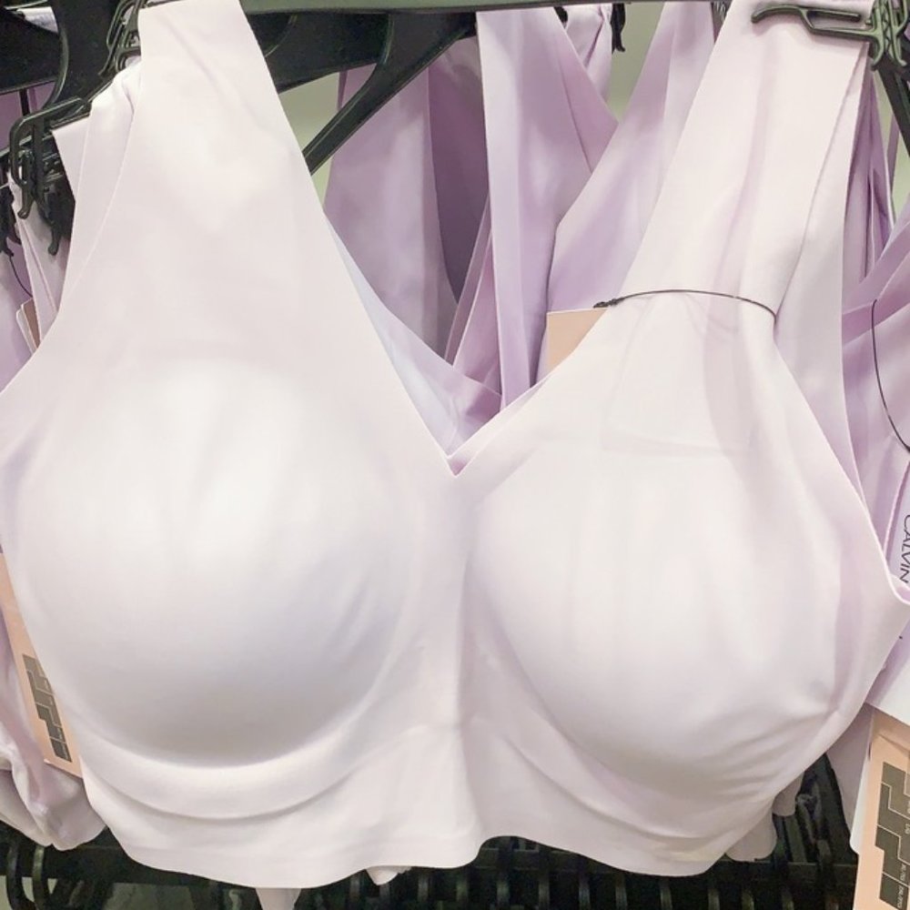 Calvin Klein Invisibles Lightly Lined V-Neck Bra
